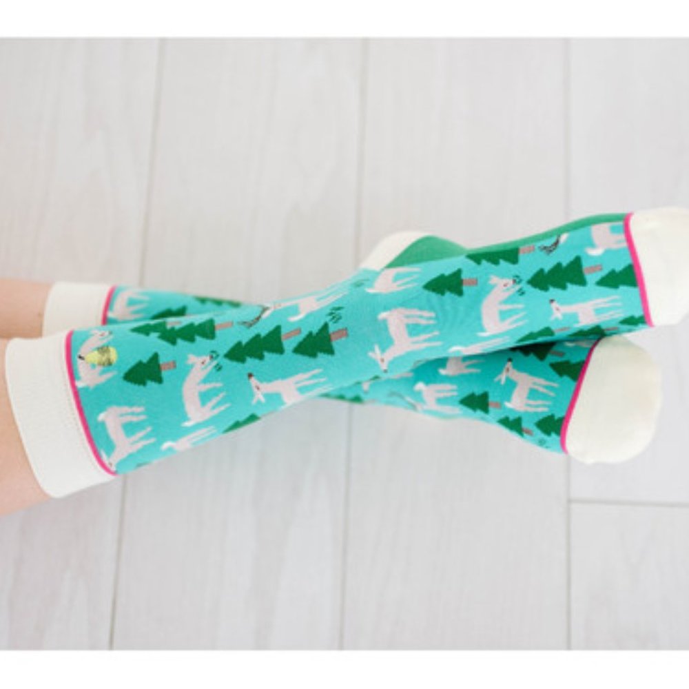 Oh Deer Crew Socks